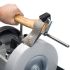 sharpening an axe