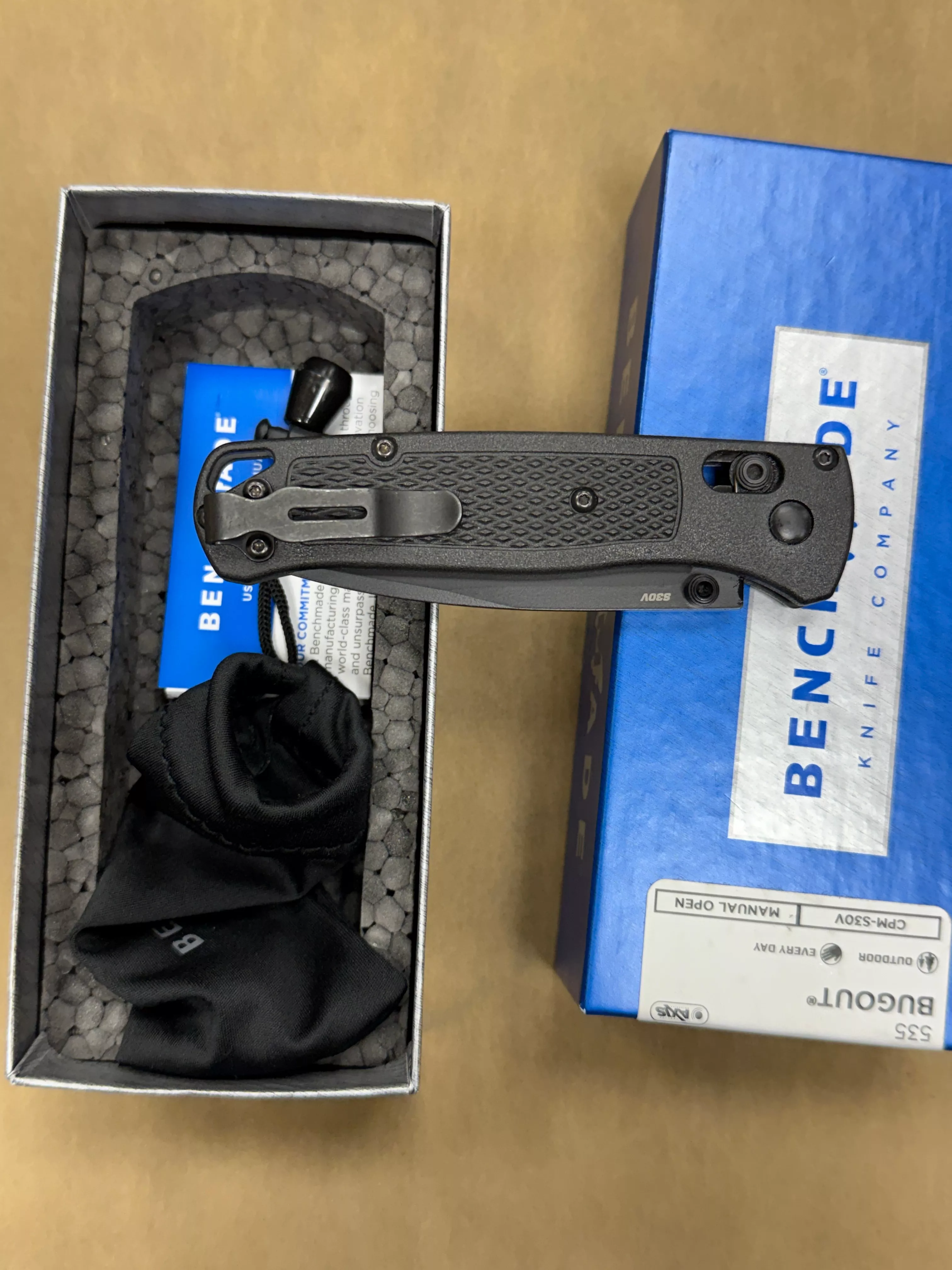 Benchmade Bugout 535 S30V