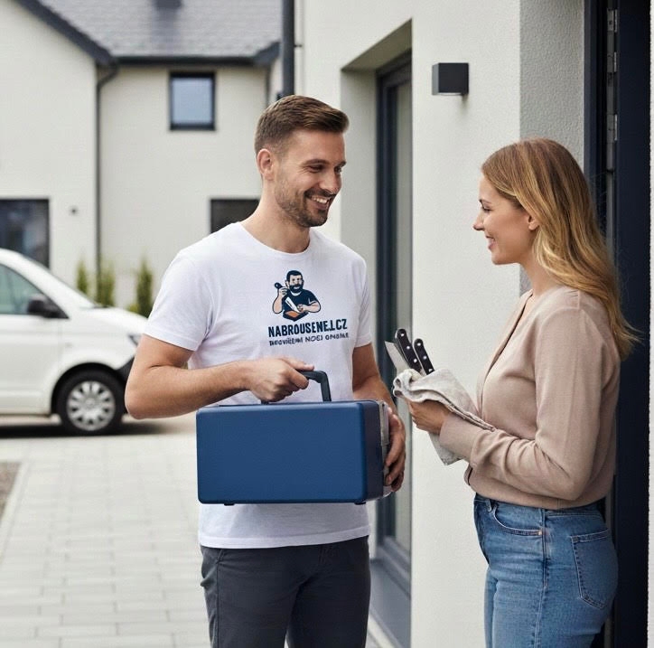 Broušení nožů online Praha