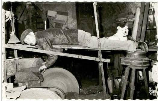 Historie broušení nožů